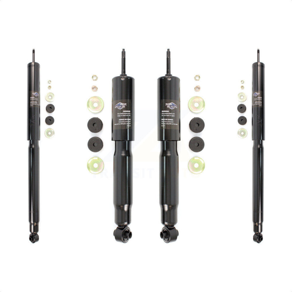 Front Rear Suspension Shock Absorber Kit For Ford F-150 Heritage Without 7700 Lb GVW K78-100189 by Top Quality