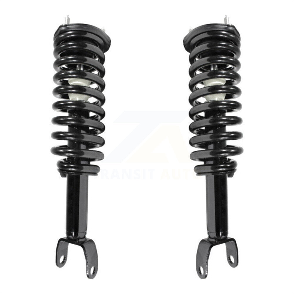 Front Complete Suspension Shocks Strut And Coil Spring Mount Assemblies Pair For Dodge Dakota Mitsubishi Raider Excludes All Wheel Drive TRX Lift Kits RWD K78A-100012 by Transit Auto