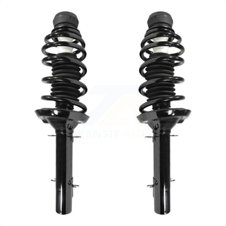 Front Complete Suspension Shocks Strut And Coil Spring Mount Assemblies Pair For Volkswagen Jetta Beetle Golf City K78A-100014 by Transit Auto