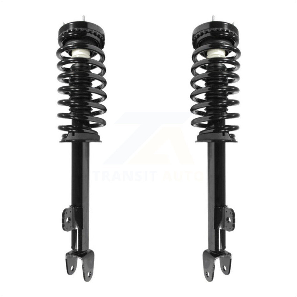 Front Complete Suspension Shocks Strut And Coil Spring Mount Assemblies Pair For Dodge Chrysler 300 Charger Magnum Excludes All Wheel Drive SRT8 Models K78A-100031 by Transit Auto