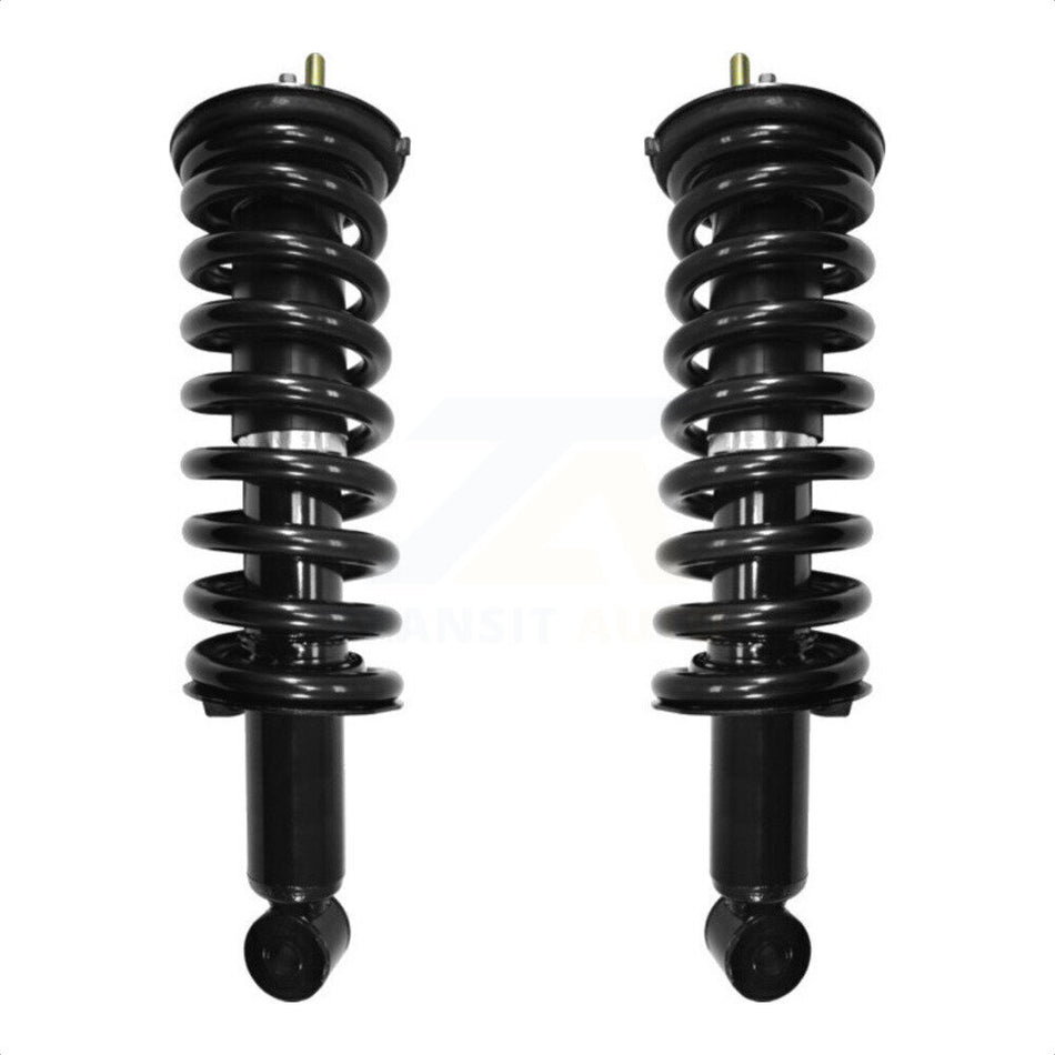 Front Complete Suspension Shocks Strut And Coil Spring Mount Assemblies Pair For Nissan Pathfinder Xterra K78A-100032 by Transit Auto