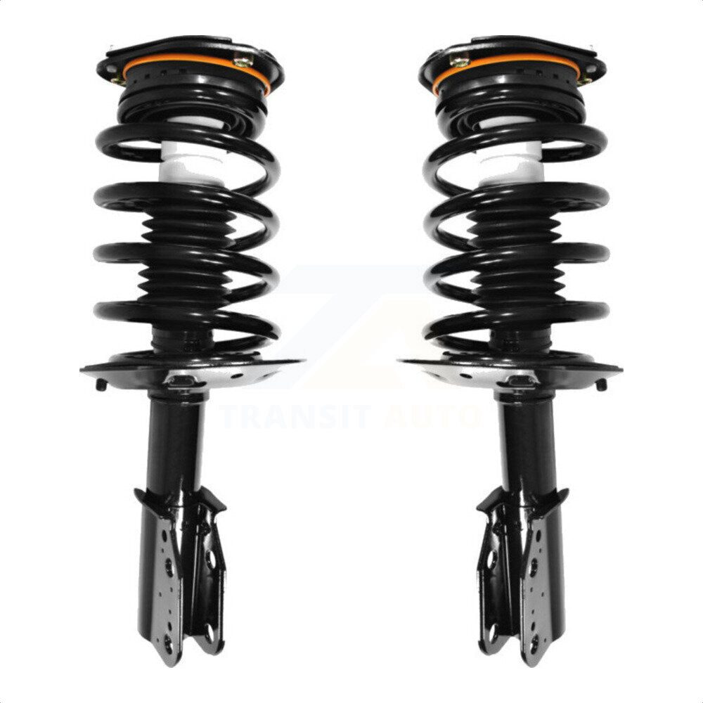 Front Complete Shocks Strut & Coil Spring Assemblies Pair For Buick LeSabre Cadillac DeVille Pontiac Bonneville Oldsmobile Aurora Excludes Models With Electronic Suspension K78A-100039 by Transit Auto