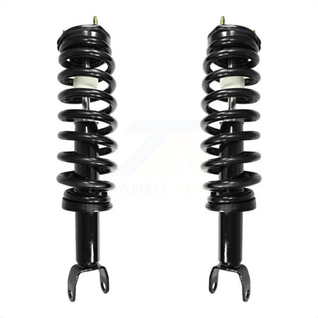 Front Complete Shocks Strut & Coil Spring Pair For 2006-2008 Dodge Ram 1500 Standard Cab Pickup Crew with 4WD Excludes Rear Wheel Drive TRX4 Models SRT-10 K78A-100050 by Transit Auto