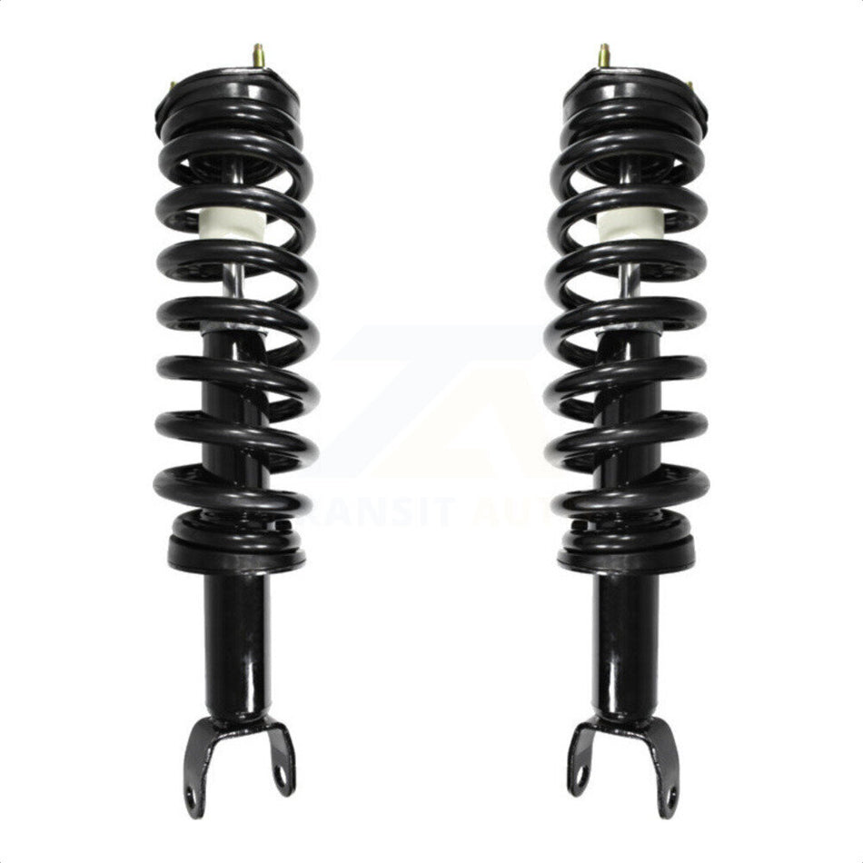 Front Complete Shocks Strut & Coil Spring Pair For 2006-2008 Dodge Ram 1500 Standard Cab Pickup Crew with 4WD Excludes Rear Wheel Drive TRX4 Models SRT-10 K78A-100050 by Transit Auto