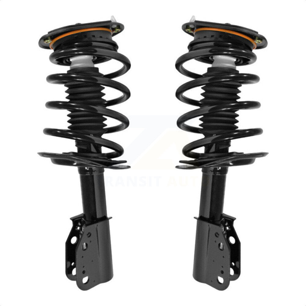 Front Complete Suspension Shocks Strut And Coil Spring Mount Assemblies Pair For 2006-2011 Buick Lucerne Cadillac DTS Excludes Magnetic Ride Control K78A-100054 by Transit Auto