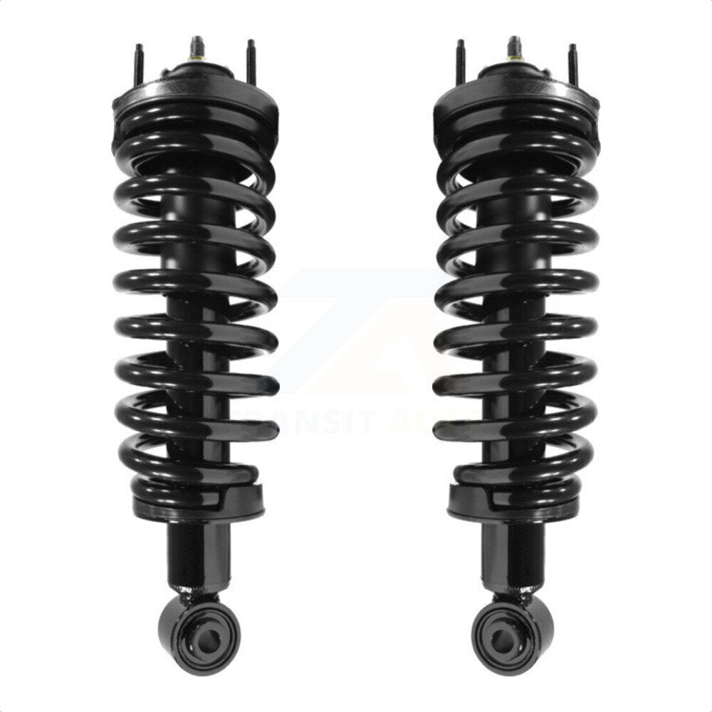 Front Complete Shocks Strut And Coil Spring Mount Assemblies Pair For Ford Crown Victoria Mercury Grand Marquis Lincoln Town Car Marauder Excludes Limo Commercial Models K78A-100056 by Transit Auto