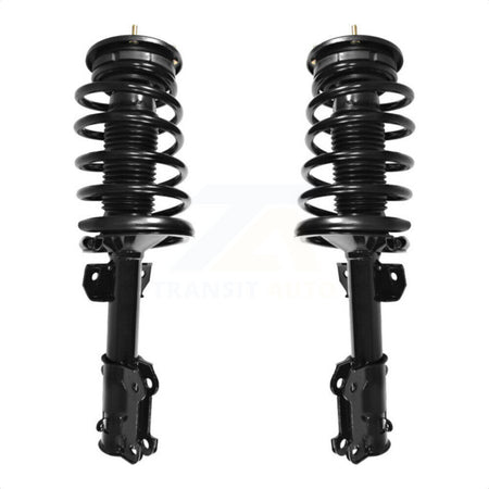 Front Complete Suspension Shocks Strut And Coil Spring Mount Assemblies Pair For 2005-2010 Ford Mustang Excludes Performance K78A-100062 by Transit Auto