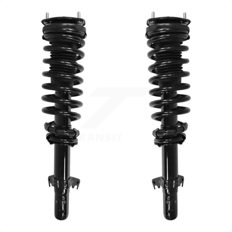 Front Complete Suspension Shocks Strut And Coil Spring Mount Assemblies Pair For Ford Fusion Mazda 6 Lincoln MKZ Mercury Milan Zephyr K78A-100066 by Transit Auto