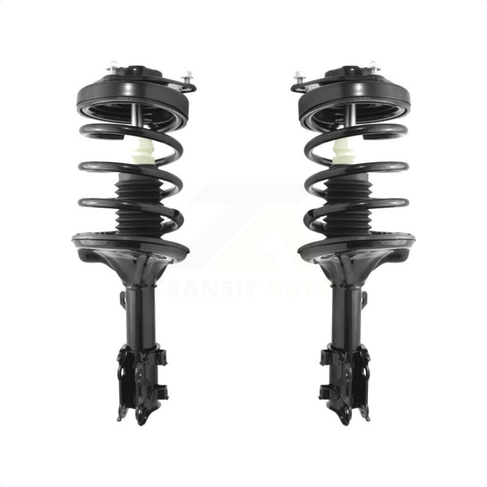 Front Complete Suspension Shocks Strut And Coil Spring Mount Assemblies Kit For Hyundai Tiburon Exclude GT Limited Model Models with Sport K78A-100082 by Transit Auto