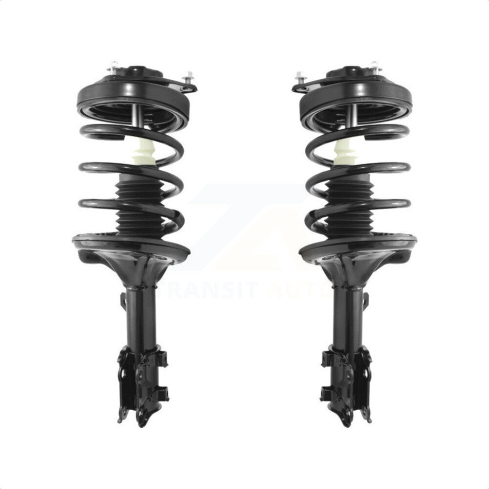 Front Complete Suspension Shocks Strut And Coil Spring Mount Assemblies Kit For Hyundai Tiburon Exclude GT Limited Model Models with Sport K78A-100082 by Transit Auto