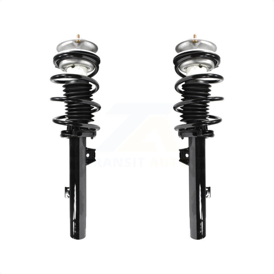 Front Complete Suspension Shocks Strut And Coil Spring Mount Assemblies Kit For BMW 328i 335i 325i 128i 330i 135i 335d 335is 135is 323i K78A-100117 by Transit Auto