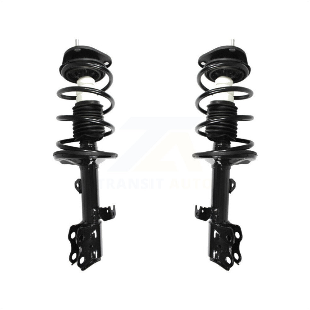 Front Complete Suspension Shocks Strut And Coil Spring Mount Assemblies Kit For Toyota Corolla Matrix Pontiac Vibe K78A-100134 by Transit Auto