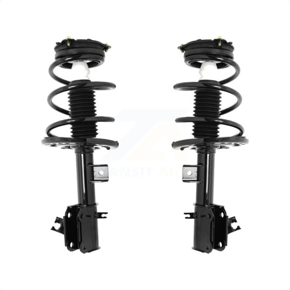 Front Complete Suspension Shocks Strut And Coil Spring Mount Assemblies Kit For 2013-2018 Nissan Altima Sedan with FWD 2.5L Excludes Coupe V6 Engine K78A-100149 by Transit Auto