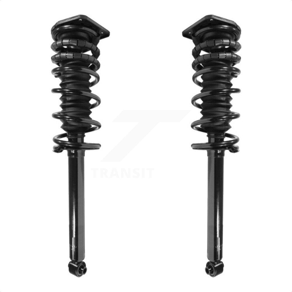 Rear Complete Suspension Shocks Strut And Coil Spring Mount Assemblies Pair For 1995-2005 Chevrolet Cavalier Pontiac Sunfire K78A-100227 by Transit Auto