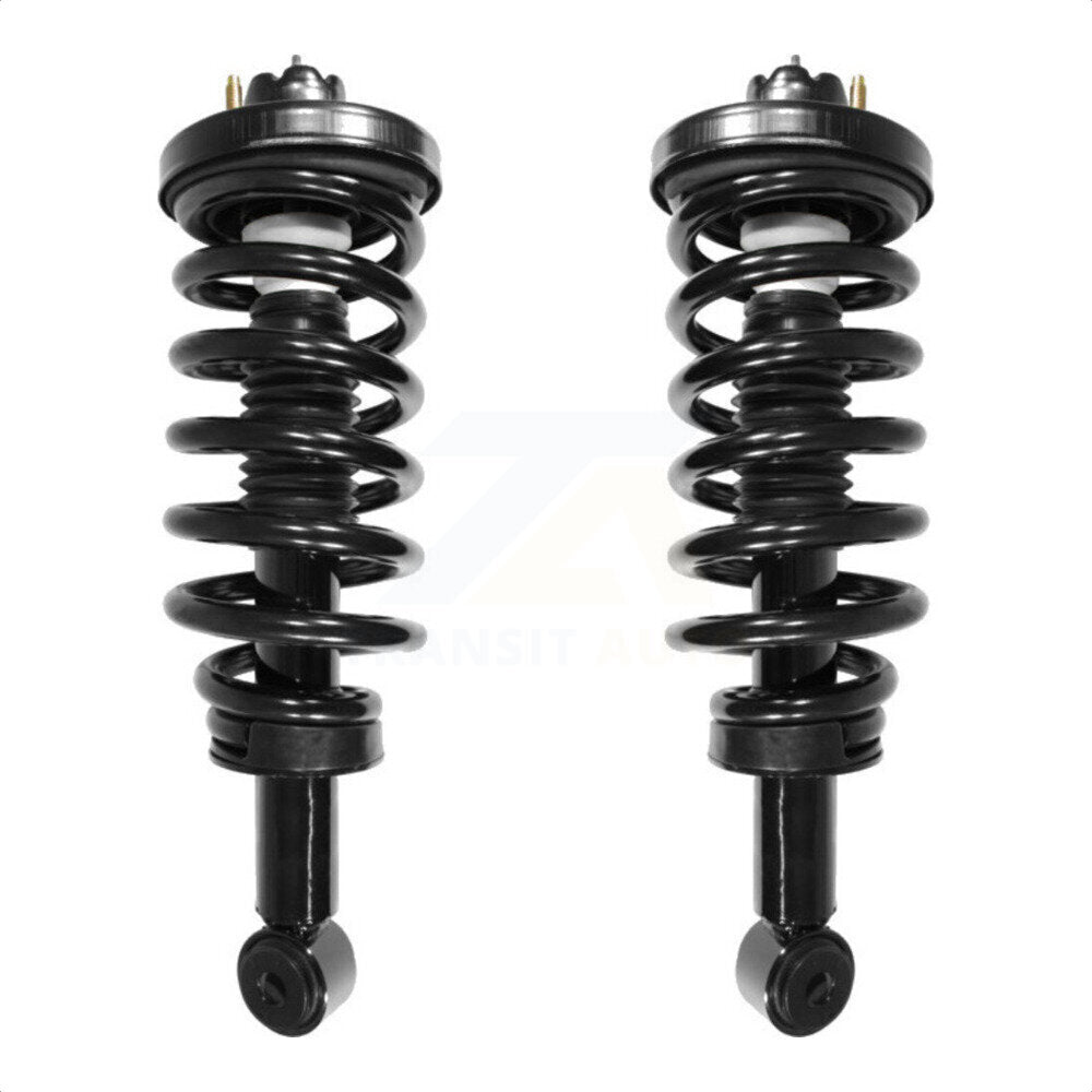 Rear Complete Suspension Shocks Strut And Coil Spring Mount Assemblies Pair For 2003-2006 Ford Expedition Lincoln Navigator Excludes Air K78A-100232 by Transit Auto