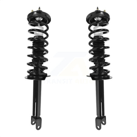 Rear Complete Suspension Shocks Strut And Coil Spring Mount Assemblies Pair For 2008-2012 Honda Accord K78A-100238 by Transit Auto