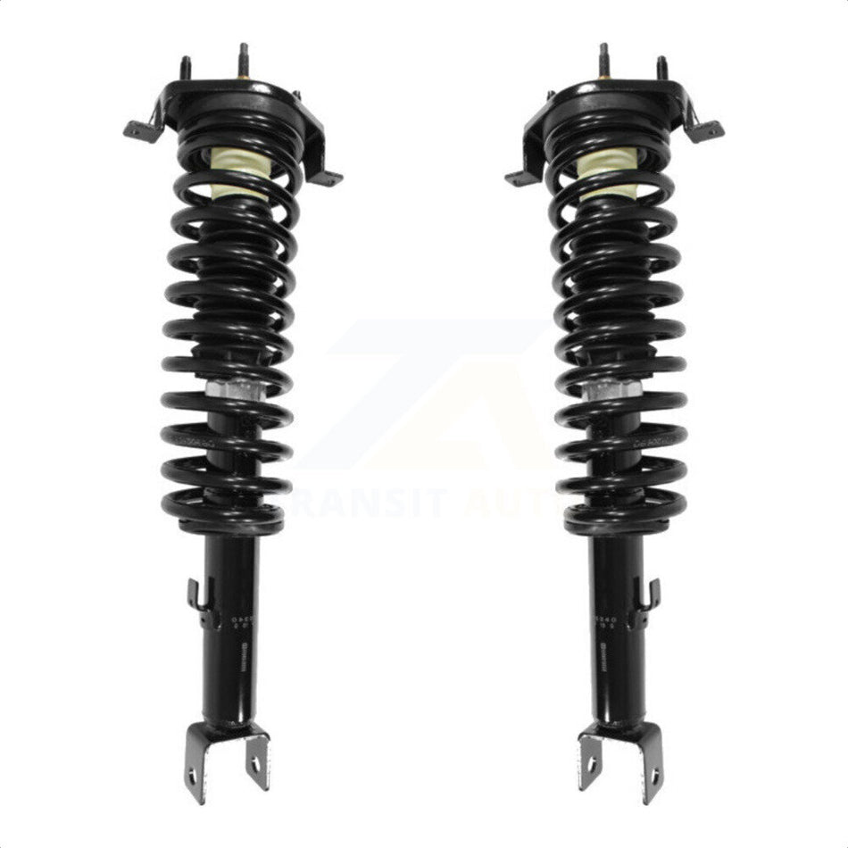 Rear Complete Suspension Shocks Strut And Coil Spring Mount Assemblies Pair For 2001-2006 Chrysler Sebring Dodge Stratus Excludes Coupe Convertible Models Sedan K78A-100246 by Transit Auto