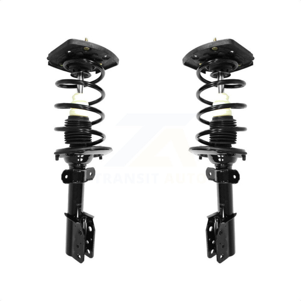 Rear Complete Suspension Shocks Strut And Coil Spring Mount Assemblies Kit For Chevrolet Impala Monte Carlo Oldsmobile Intrigue Fits Police Taxi; Excludes 17" 18" Wheels K78A-100264 by Transit Auto