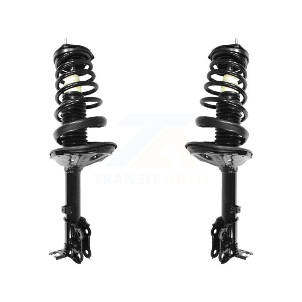 Rear Complete Suspension Shocks Strut And Coil Spring Mount Assemblies Kit For 2000-2005 Hyundai Accent K78A-100273 by Transit Auto