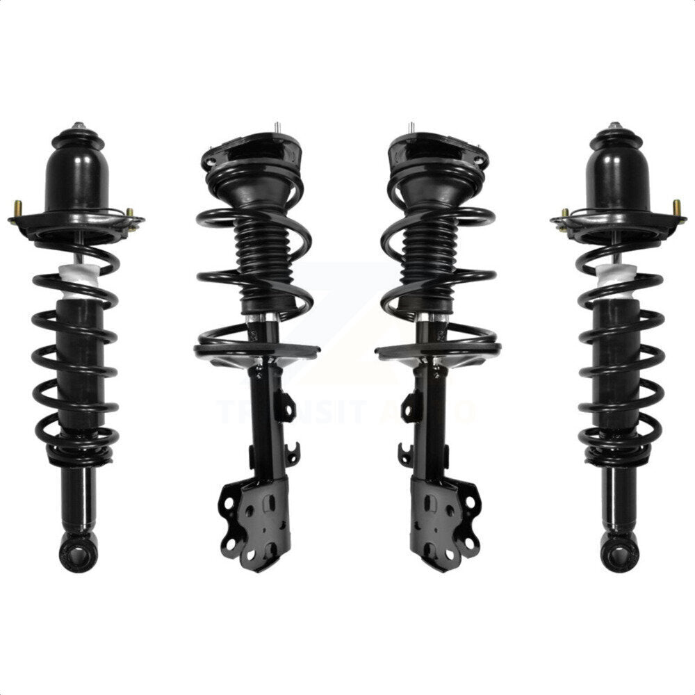 Front Rear Complete Suspension Shocks Strut And Coil Spring Mount Assemblies Kit For 2004-2009 Toyota Prius K78A-100293 by Transit Auto