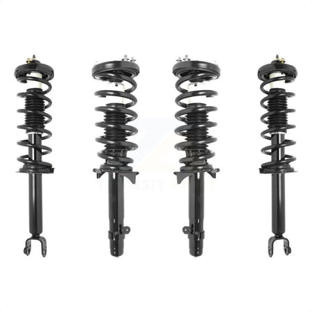 Front Rear Complete Suspension Shocks Strut And Coil Spring Mount Assemblies Kit For 2009-2014 Acura TSX K78A-100307 by Transit Auto