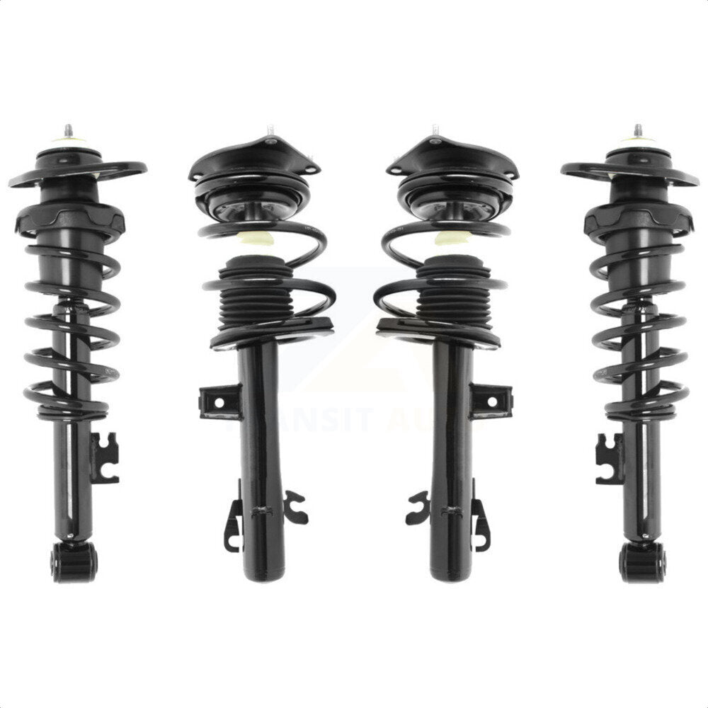 Front Rear Complete Suspension Shocks Strut And Coil Spring Mount Assemblies Kit For Mini Cooper K78A-100308 by Transit Auto