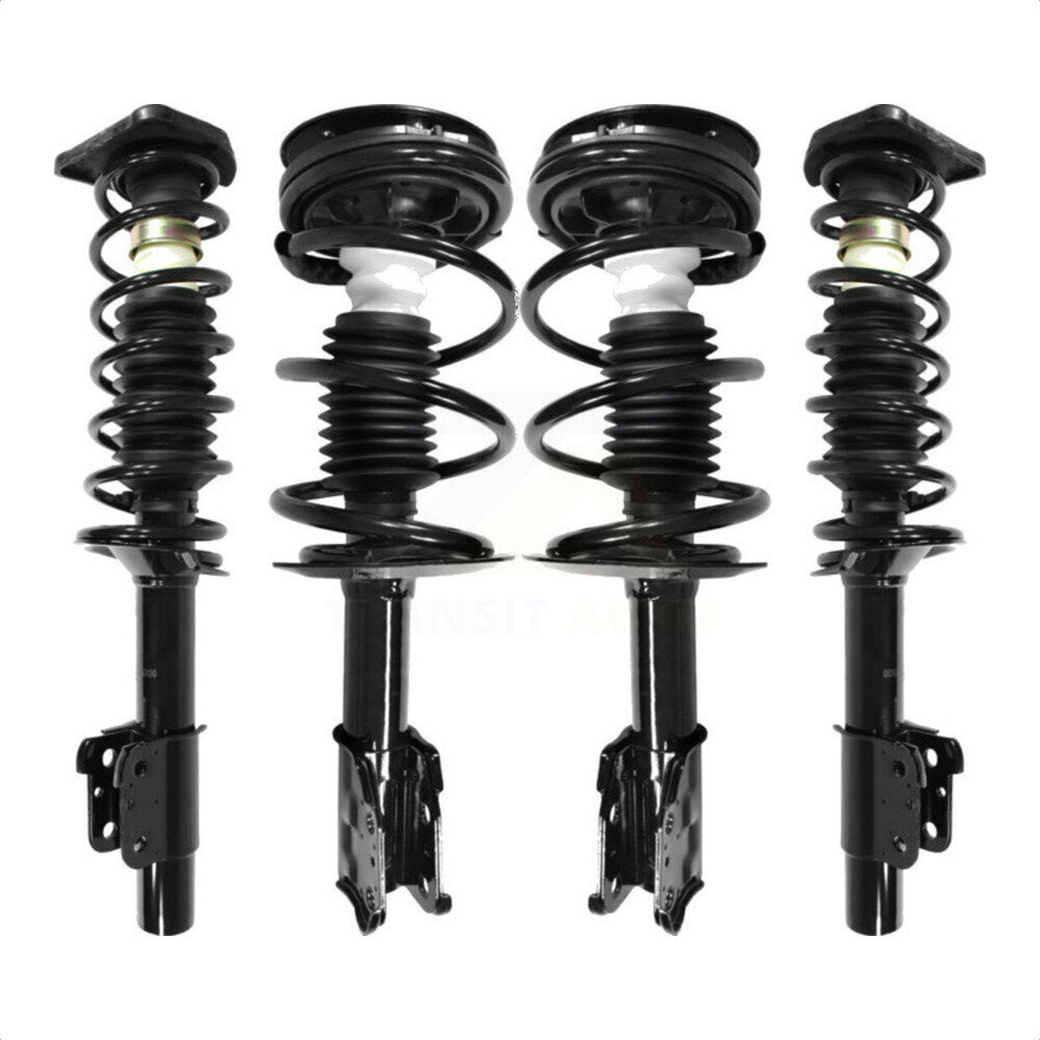 Front Rear Complete Suspension Shocks Strut And Coil Spring Mount Assemblies Kit For Chevrolet Pontiac Grand Am Malibu Oldsmobile Alero Classic Cutlass K78A-100310 by Transit Auto