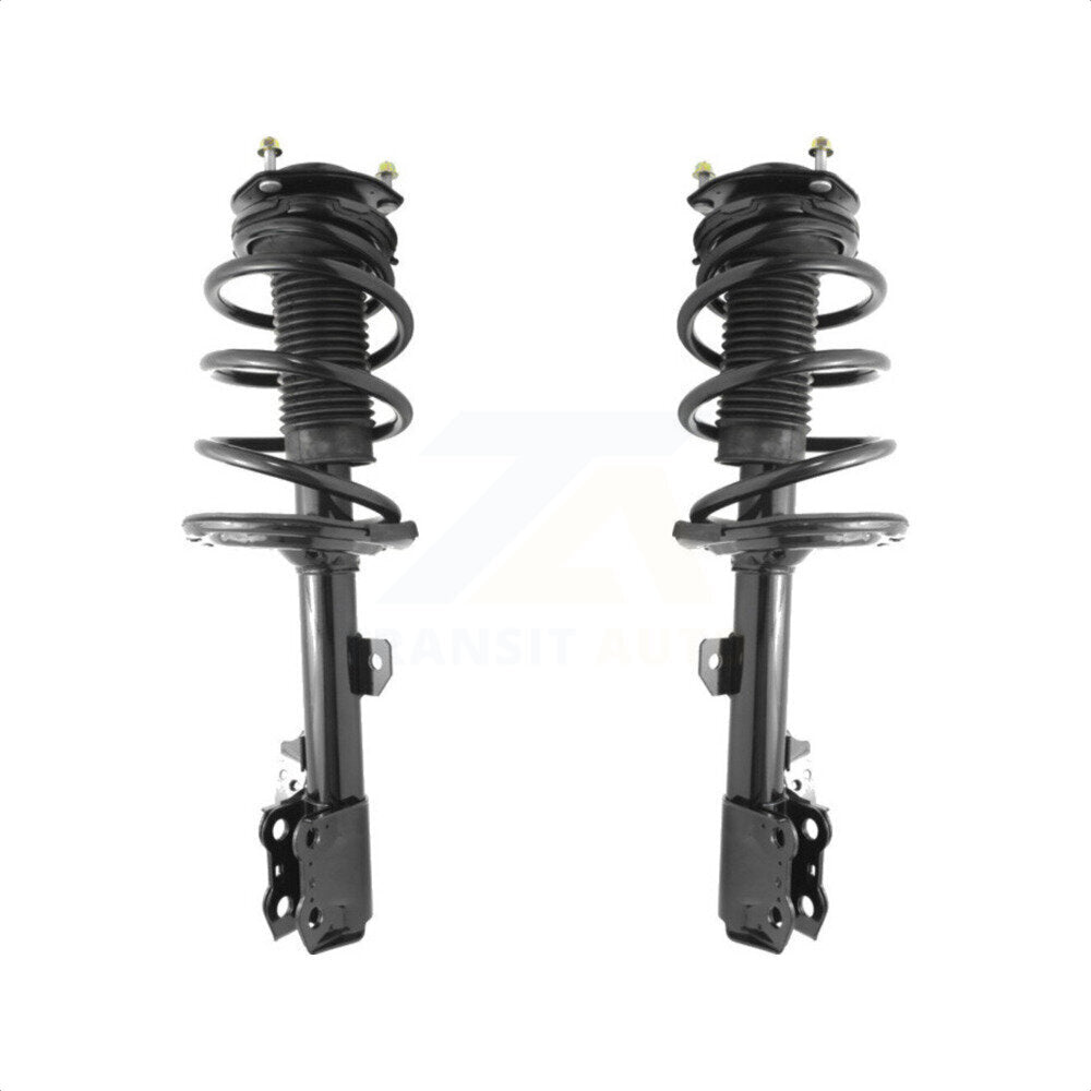 Front Complete Suspension Shocks Strut And Coil Spring Mount Assemblies Kit For 2010-2015 Lexus RX350 RX450h Excludes Air K78A-100337 by Transit Auto