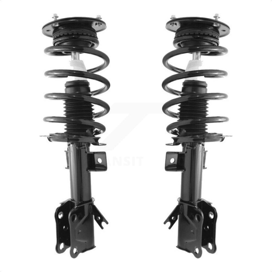 Front Complete Suspension Shocks Strut And Coil Spring Mount Assemblies Pair For Ford Fusion K78A-100345 by Transit Auto