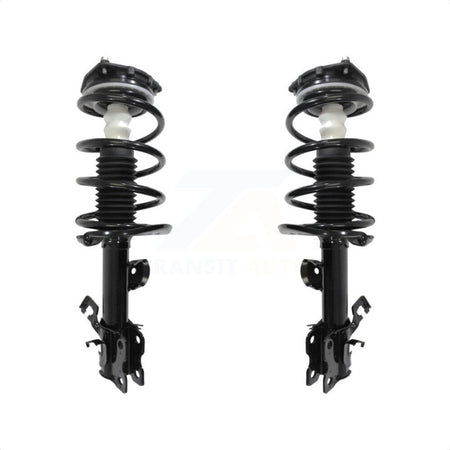 Front Complete Suspension Shocks Strut And Coil Spring Mount Assemblies Kit For 2011-2017 Nissan Juke S SL SV with FWD Excludes All Wheel Drive Nismo Models K78A-100354 by Transit Auto