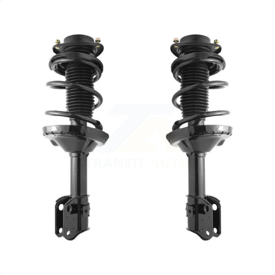 Front Complete Suspension Shocks Strut And Coil Spring Mount Assemblies Kit For 2004-2007 Subaru Impreza Wagon Excludes Sedan Model K78A-100358 by Transit Auto