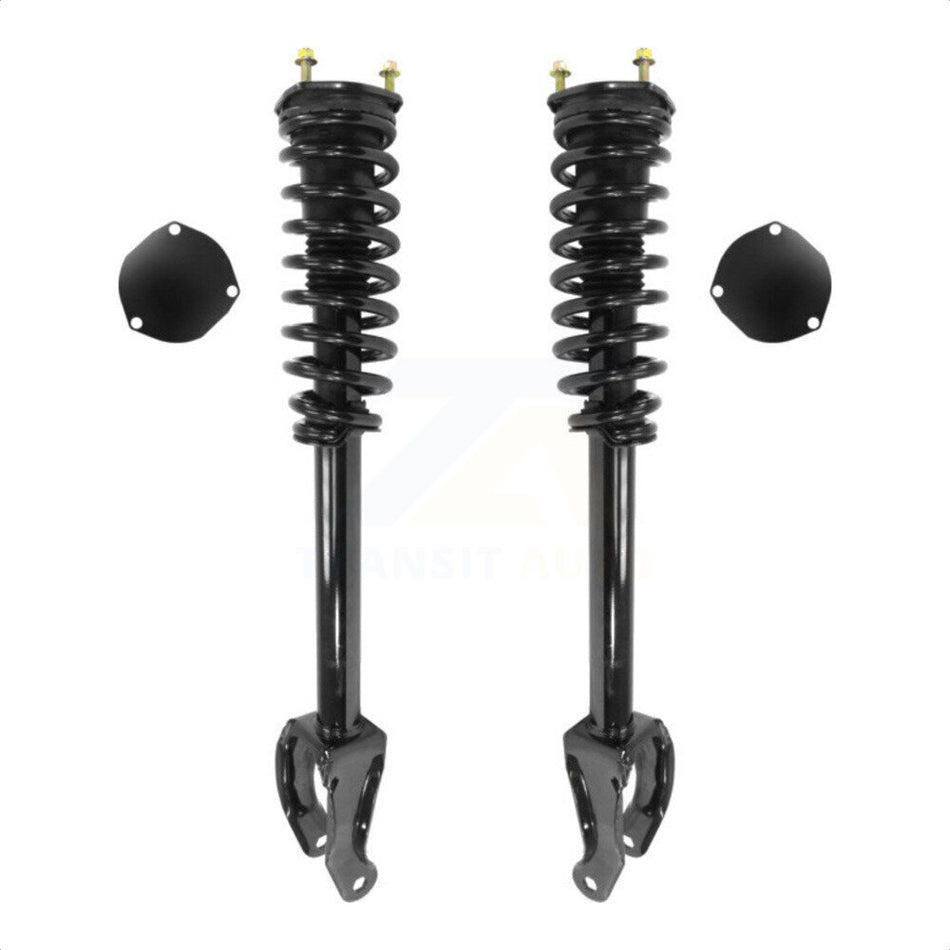 Front Complete Shocks Strut And Coil Spring Pair For Mercedes-Benz ML350 GLE350 ML400 GLE400 ML550 ML250 GLE300d GLE550e ML500 GLE500 GLE550 GLE350d Excludes Air Suspension K78A-100375 by Transit Auto