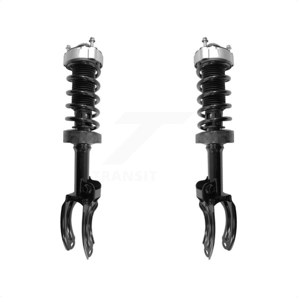 Front Complete Suspension Shocks Strut And Coil Spring Mount Assemblies Kit For 2011-2018 Porsche Cayenne Without Air K78A-100379 by Transit Auto