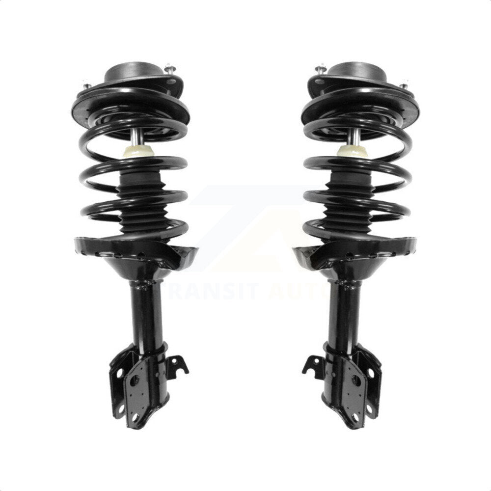 Front Complete Suspension Shocks Strut And Coil Spring Mount Assemblies Kit For Subaru Impreza Excludes WRX Models K78A-100380 by Transit Auto