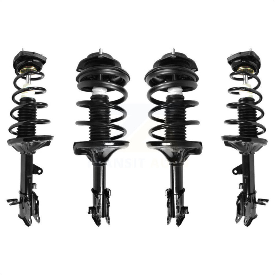 Front Rear Complete Suspension Shocks Strut And Coil Spring Mount Assemblies Kit For 2001-2006 Hyundai Elantra K78A-100397 by Transit Auto