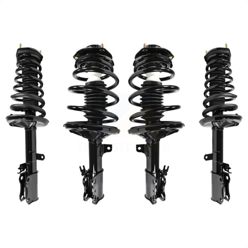 Front Rear Complete Suspension Shocks Strut And Coil Spring Mount Assemblies Kit For Toyota Camry Avalon Solara K78A-100402 by Transit Auto