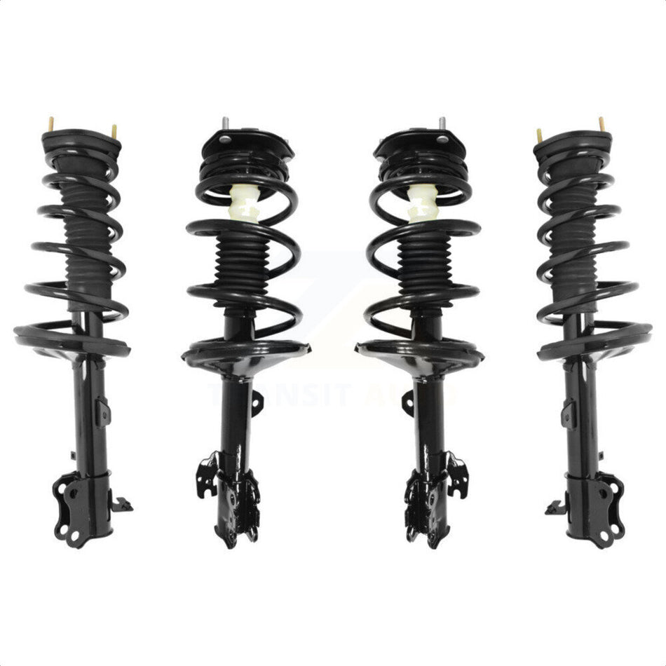 Front Rear Complete Suspension Shocks Strut And Coil Spring Mount Assemblies Kit For 2001-2003 Toyota Highlander AWD Excludes Wheel Drive K78A-100403 by Transit Auto