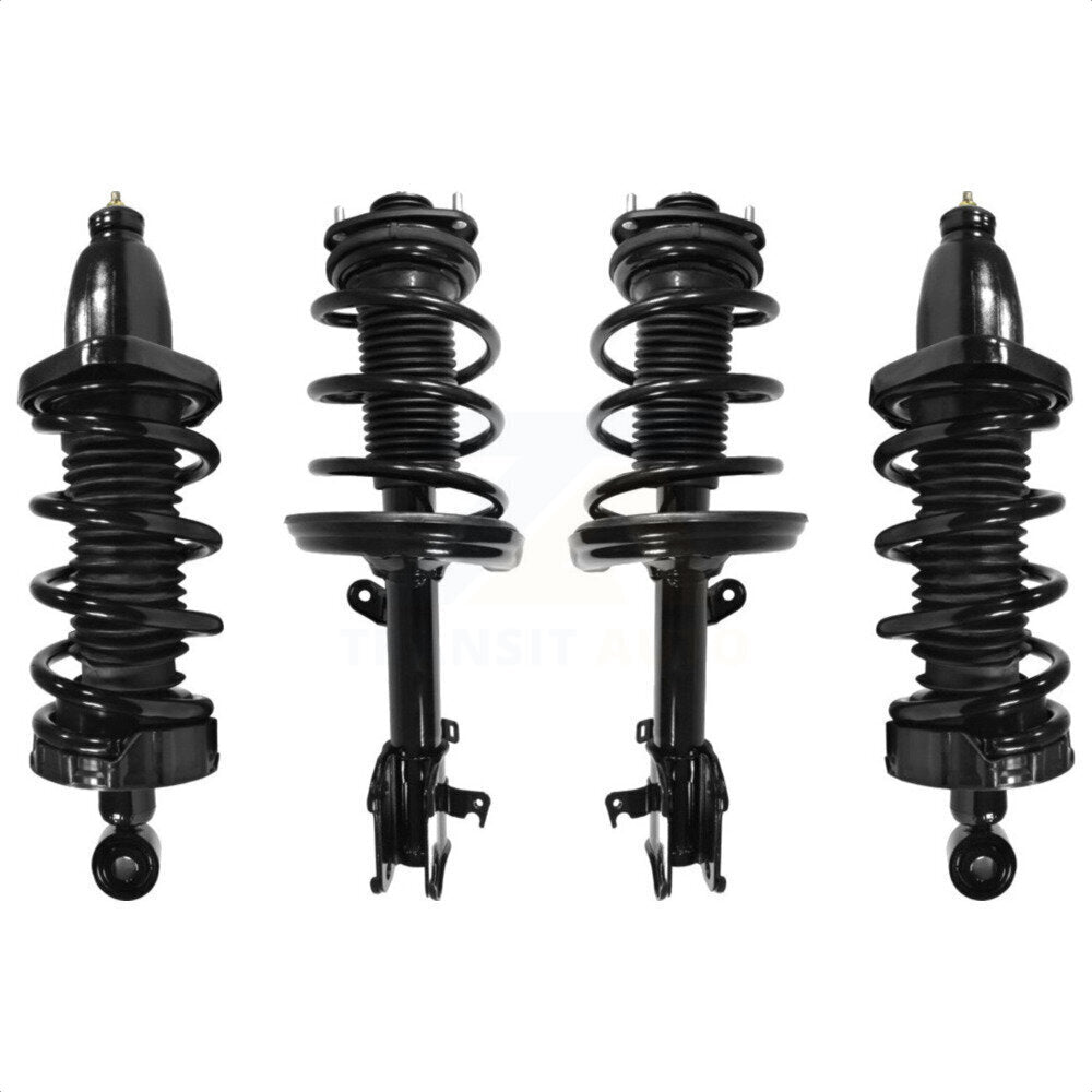 Front Rear Complete Suspension Shocks Strut And Coil Spring Mount Assemblies Kit For 2006-2014 Honda Ridgeline K78A-100405 by Transit Auto