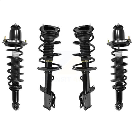 Front Rear Complete Suspension Shocks Strut And Coil Spring Mount Assemblies Kit For 2003-2008 Toyota Corolla K78A-100409 by Transit Auto