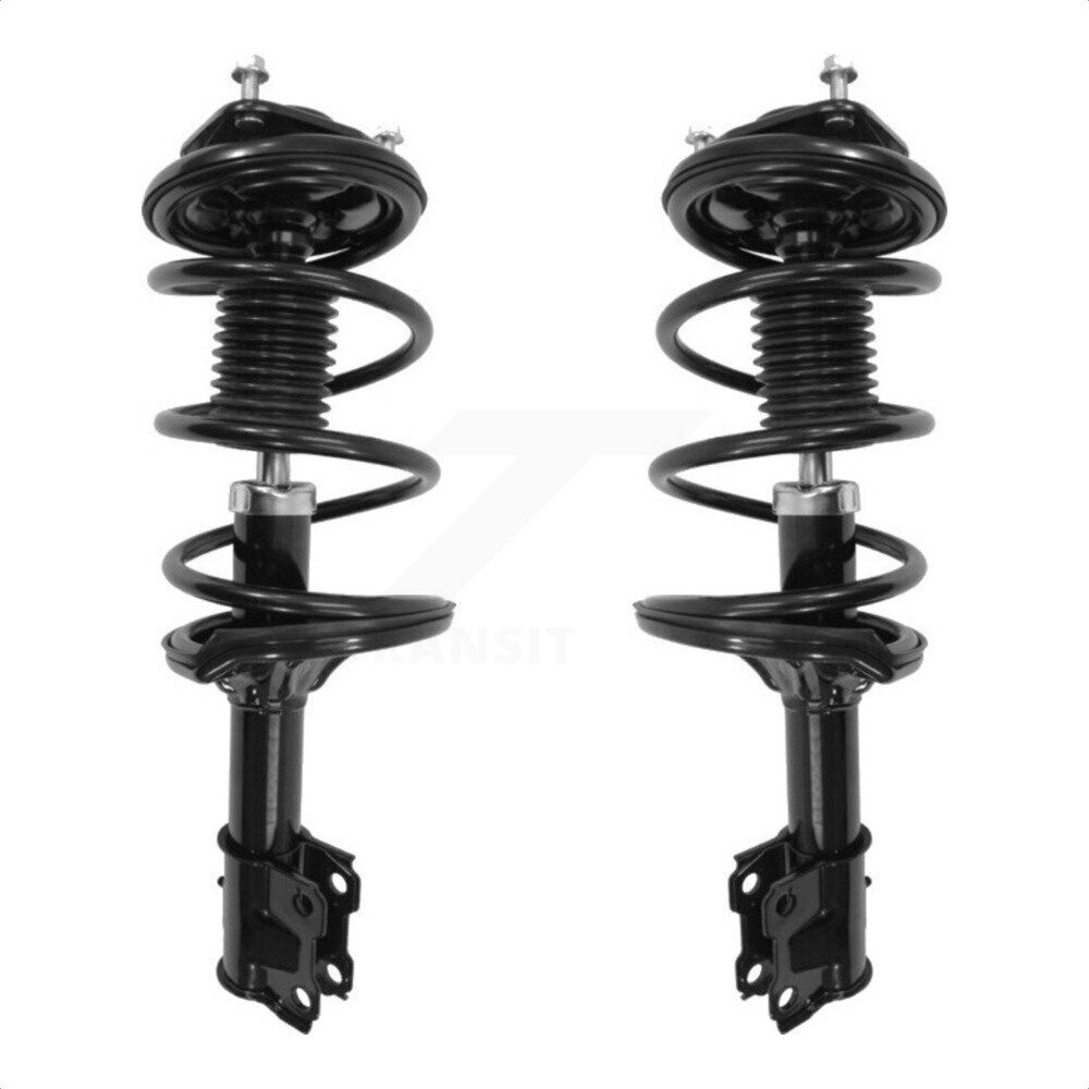 Front Complete Suspension Shocks Strut And Coil Spring Mount Assemblies Pair For Mitsubishi Lancer K78A-100412 by Transit Auto