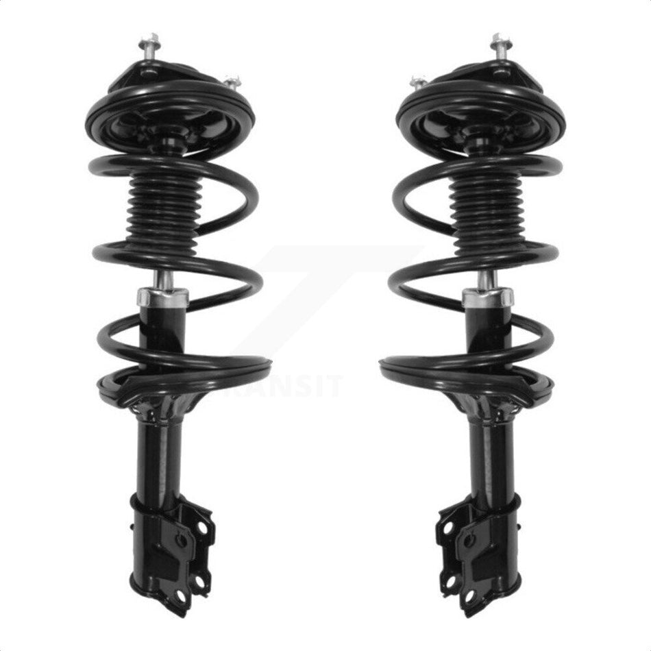 Front Complete Suspension Shocks Strut And Coil Spring Mount Assemblies Pair For Mitsubishi Lancer K78A-100412 by Transit Auto