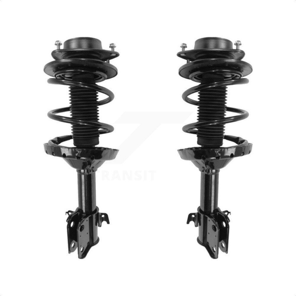 Front Complete Suspension Shocks Strut And Coil Spring Mount Assemblies Kit For Subaru Impreza Excludes WRX Models K78A-100417 by Transit Auto