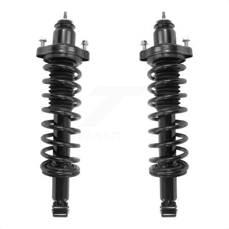 Rear Complete Suspension Shocks Strut And Coil Spring Mount Assemblies Pair For Mitsubishi Lancer K78A-100430 by Transit Auto