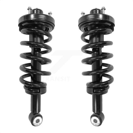 Rear Complete Shocks Strut And Coil Spring Mount Assemblies Pair For Ford Expedition Lincoln Navigator Excludes Load Leveling Suspension; Fits EL L Models (Long Wheel Base) K78A-100432 by Transit Auto