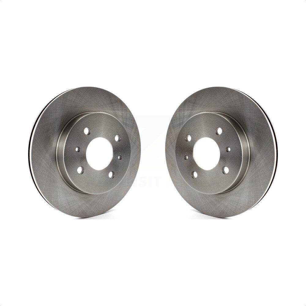 Front Disc Brake Rotors Pair For Saturn SL2 SL1 SC2 SL SC1 SW2 SW1 SC K8-100060 by Top Quality