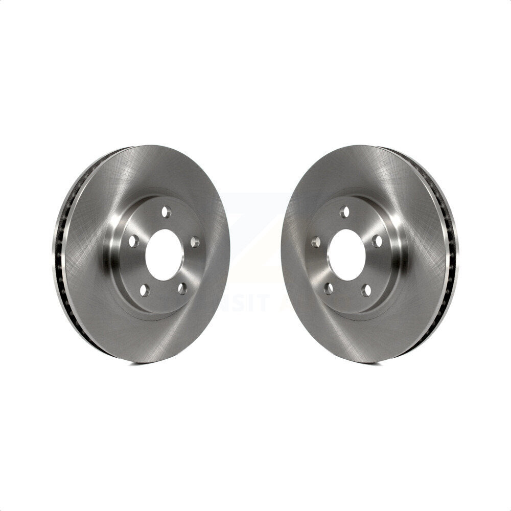 Front Disc Brake Rotor Pair For Chevrolet Buick Impala LeSabre Cadillac DeVille Monte Carlo Pontiac Park Avenue Bonneville Camaro Firebird Oldsmobile Seville Eldorado Aurora Intrigue Riviera K8-100066 by Top Quality