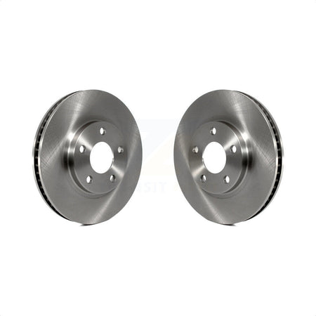 Front Disc Brake Rotor Pair For Chevrolet Buick Impala LeSabre Cadillac DeVille Monte Carlo Pontiac Park Avenue Bonneville Camaro Firebird Oldsmobile Seville Eldorado Aurora Intrigue Riviera K8-100066 by Top Quality