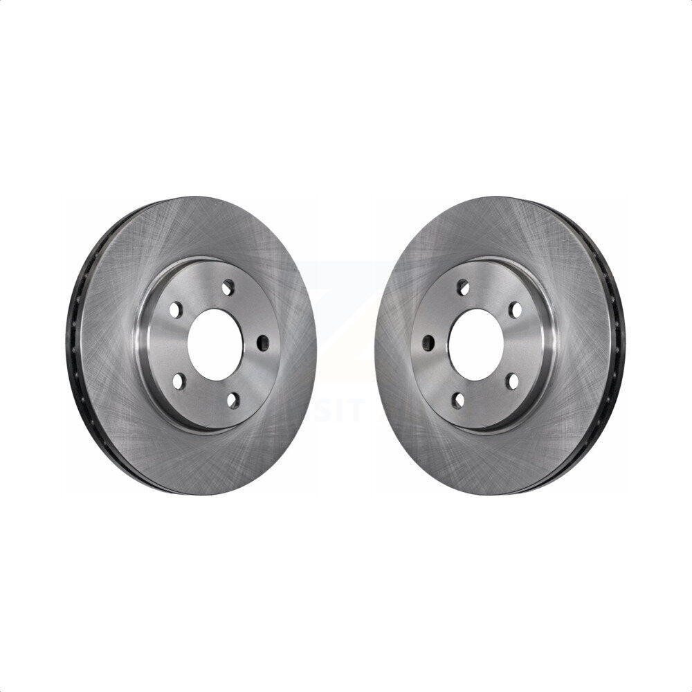 Front Disc Brake Rotors Pair For Chevrolet Malibu Pontiac G6 K8-100085 by Top Quality