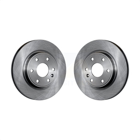 Front Disc Brake Rotors Pair For Chevrolet Traverse GMC Acadia Buick Enclave Saturn Outlook Limited K8-100104 by Top Quality