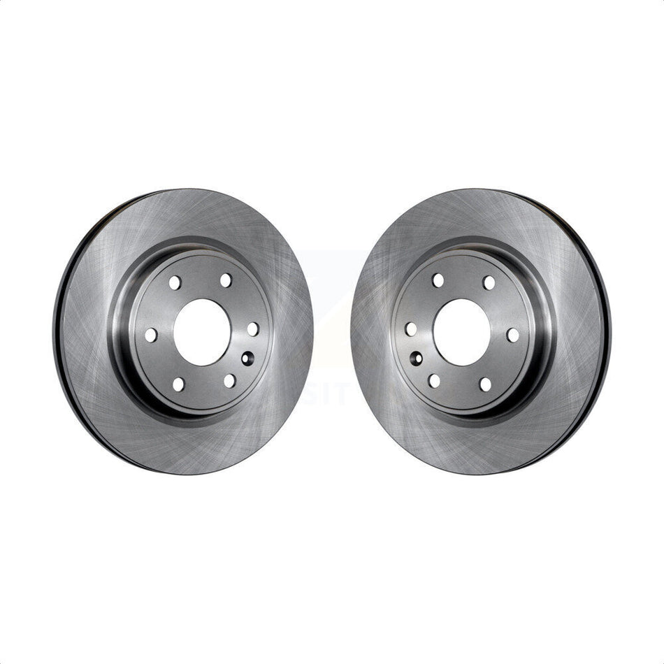 Front Disc Brake Rotors Pair For Chevrolet Traverse GMC Acadia Buick Enclave Saturn Outlook Limited K8-100104 by Top Quality